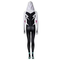 NewCosplay Spider-Man: Into The Spider-Verse Gwen Stacy Jumpsuit Halloween Carnival Suit Cosplay Costume -Costumes Cosplay Sales 7167321d0b9420d479aa8d47de21f79e