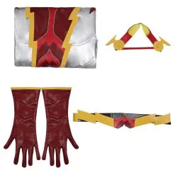 NewCosplay The Flash S7 Bart Allen Impulse Cosplay Costume Jumpsuit Outfits Halloween Carnival Suit -Costumes Cosplay Sales 7e462d0d8801cffa26743e6cf5fbe41d