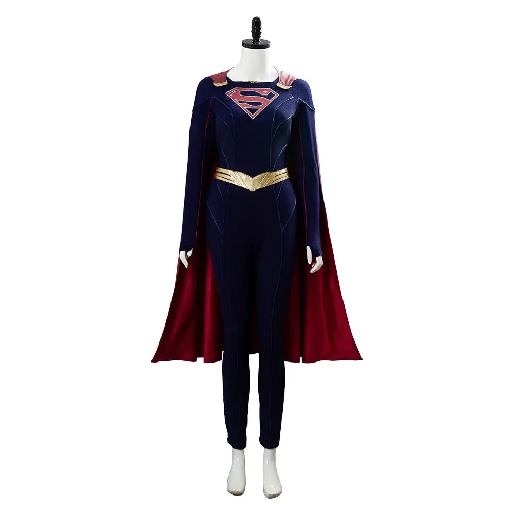 NewCosplay Supergirl Season 5 Kara Danvers Jumpsuit Halloween Carnival Suit Cosplay Costume 4 NewCosplay Supergirl Season 5 Kara Danvers Jumpsuit Halloween Carnival Suit Cosplay Costume - Image 2