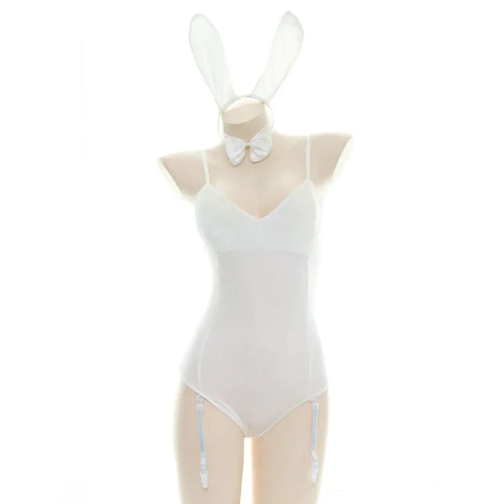NewCosplay Black Velvet Rabbit Bunny Girls Uniform Jumpsuit Outfits Halloween Carnival Suit Cosplay Costume 7 NewCosplay Black Velvet Rabbit Bunny Girls Uniform Jumpsuit Outfits Halloween Carnival Suit Cosplay Costume - Image 5