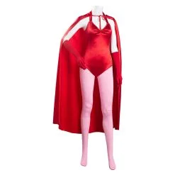 NewCosplay WandaVision Scarlet Witch Wanda Maximoff Women Jumpsuit Outfits Halloween Carnival Suit Cosplay Costume 18 NewCosplay WandaVision Scarlet Witch Wanda Maximoff Women Jumpsuit Outfits Halloween Carnival Suit Cosplay Costume -Costumes Cosplay Sales 9070b0731f1a0f59055e4305c9453039
