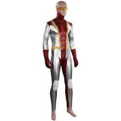 NewCosplay The Flash S7 Bart Allen Impulse Cosplay Costume Jumpsuit Outfits Halloween Carnival Suit -Costumes Cosplay Sales 98bf206d294f9e5d1b7b7a42ab2fd2db