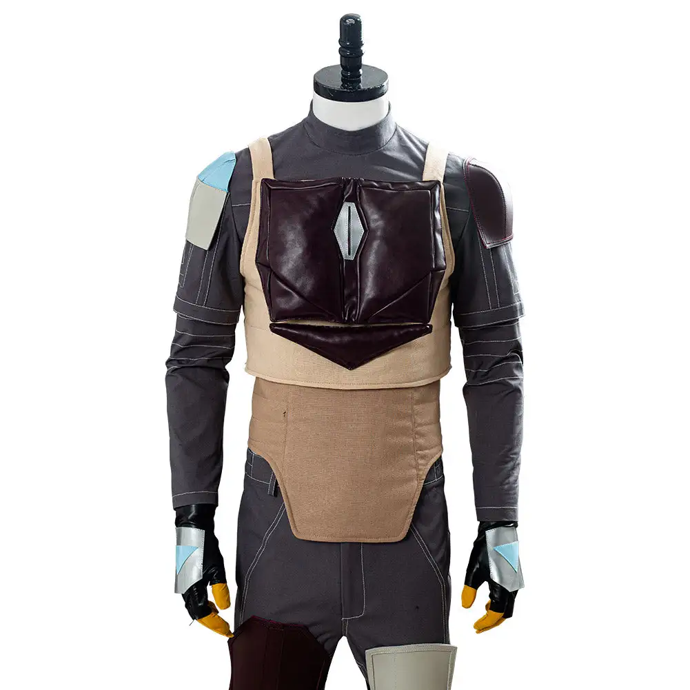 NewCosplay Star Wars The Mandalorian Outfit Cosplay Costume 12 NewCosplay Star Wars The Mandalorian Outfit Cosplay Costume - Image 10