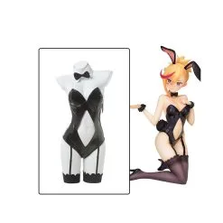 NewCosplay Muse Dash Rin Bunny Girls Jumpsuit Outfits Halloween Carnival Suit Cosplay Costume -Costumes Cosplay Sales 9f52a2b487745a1738f64f622896a7d8