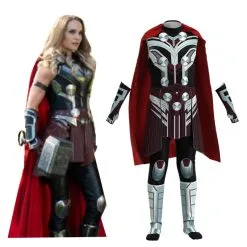 Fansholiday Kids Children Thor: Love And Thunder Jane Foster Cosplay Costume Jumpsuit Outfits