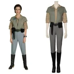 NewCosplay Star Wars 3 - Return Of The Jedi-Leia Organa Solo Cosplay Costume Outfits Halloween Carnival Suit