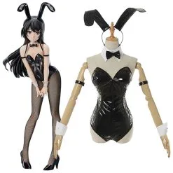 NewCosplay Rascal Does Not Dream Of Bunny Girl Senpai-Sakurajima Mai Bunny Girl Jumpsuit Outfits Halloween Carnival Suit Cosplay Costume