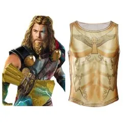 Cossky Thor: Love And Thunder Zeus Cosplay Costume Vest Halloween Costume