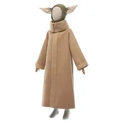 NewCosplay The Mandalorian Season 2-Baby Yoda Grogu Coat Headgear Cosplay Costume For Kids -Costumes Cosplay Sales a7ddcaaac54337acd79c9796175ecb64