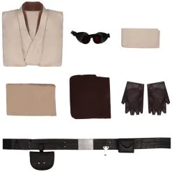 NewCosplay TV Series Star Wars Obi-Wan Kenobi Outfits Halloween Carnival Suit Cosplay Costume -Costumes Cosplay Sales b87d51e3b318f12503aa85e8995626eb