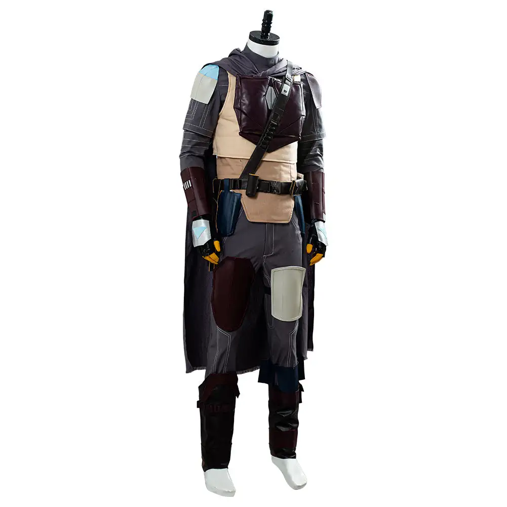 NewCosplay Star Wars The Mandalorian Outfit Cosplay Costume 6 NewCosplay Star Wars The Mandalorian Outfit Cosplay Costume - Image 4