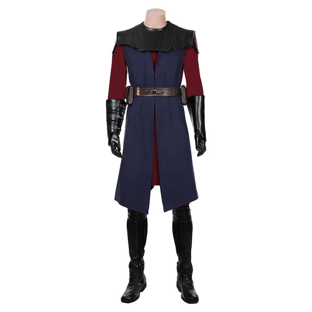 NewCosplay Star Wars: The Clone Wars Anakin Skywalker Coat Cloak Uniform Outfits Halloween Carnival Suit Cosplay Costume 8 NewCosplay Star Wars: The Clone Wars Anakin Skywalker Coat Cloak Uniform Outfits Halloween Carnival Suit Cosplay Costume - Image 6