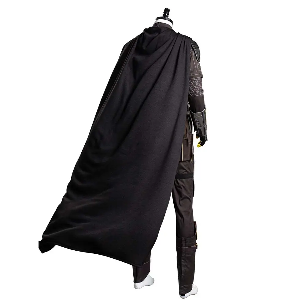 NewCosplay The Mandalorian S2 Beskar Armor Coat Uniform Outfits Halloween Carnival Suit Cosplay Costume 9 NewCosplay The Mandalorian S2 Beskar Armor Coat Uniform Outfits Halloween Carnival Suit Cosplay Costume - Image 7