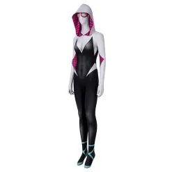 NewCosplay Spider-Man: Into The Spider-Verse Gwen Stacy Jumpsuit Halloween Carnival Suit Cosplay Costume -Costumes Cosplay Sales d5ddfb4dfeaaa8f32919867e22f2aba8