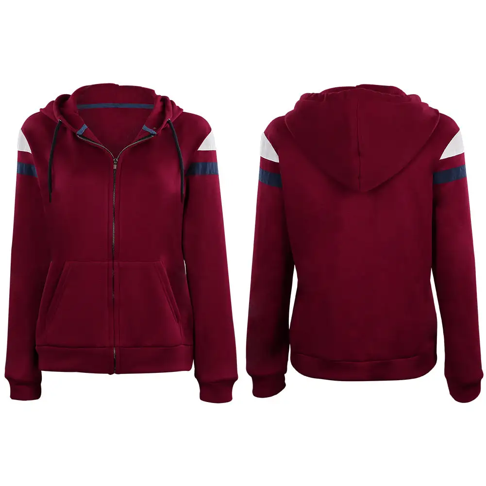 NewCosplay WandaVision Scarlet Witch Hoodie Zip Up Jacket Coat Halloween Carnival Suit Cosplay Costume 13 NewCosplay WandaVision Scarlet Witch Hoodie Zip Up Jacket Coat Halloween Carnival Suit Cosplay Costume - Image 11