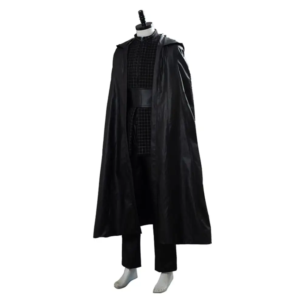 NewCosplay Star Wars: The Rise Of Skywalker Kylo Ren Jumpsuit Halloween Carnival Suit Cosplay Costume 8 NewCosplay Star Wars: The Rise Of Skywalker Kylo Ren Jumpsuit Halloween Carnival Suit Cosplay Costume - Image 6