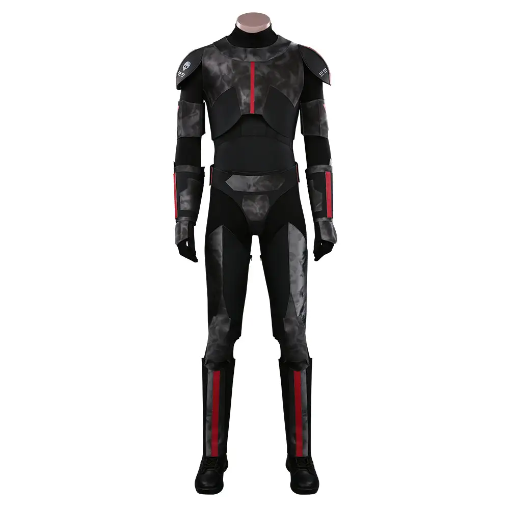 NewCosplay Star Wars: The Bad Batch Cosplay Outfits Halloween Carnival Suit Costume Jumpsuit 4 NewCosplay Star Wars: The Bad Batch Cosplay Outfits Halloween Carnival Suit Costume Jumpsuit - Image 2