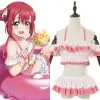 NewCosplay Lovelive Ruby Kurosaw G's Magazine Swimsuit Cosplay Costume