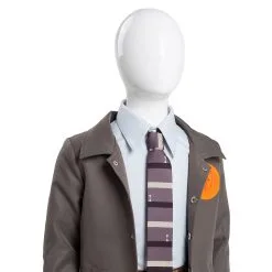 NewCosplay Loki Time Variance Authority TVA Kids Children Outfit Halloween Carnival Cosplay Costume -Costumes Cosplay Sales e25dbc5ece30fdc1c3eb268999df9753