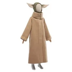 NewCosplay The Mandalorian Season 2-Baby Yoda Grogu Coat Headgear Cosplay Costume For Kids -Costumes Cosplay Sales e407b98dbef9c512b07d6d4fd88d6230