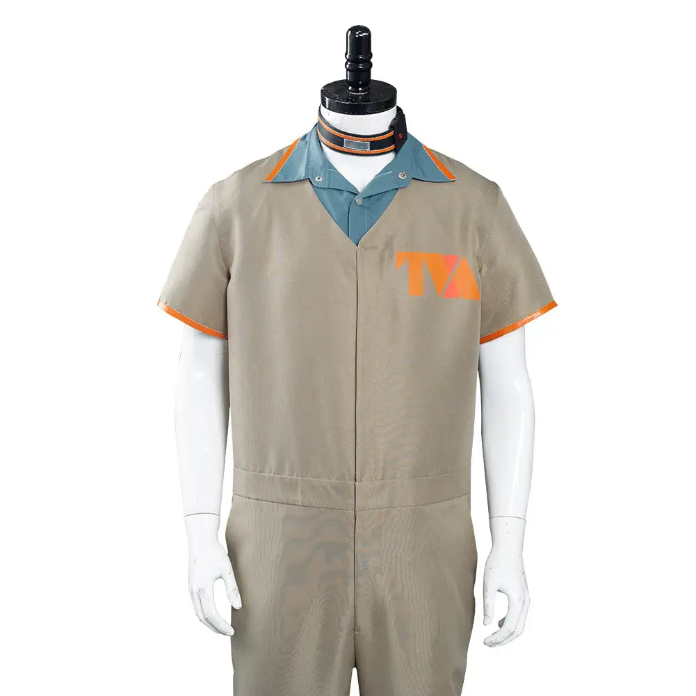 NewCosplay 2021 TV Loki Loki Prison Uniform Halloween Carnival Suit Cosplay Costume 8 NewCosplay 2021 TV Loki Loki Prison Uniform Halloween Carnival Suit Cosplay Costume - Image 6
