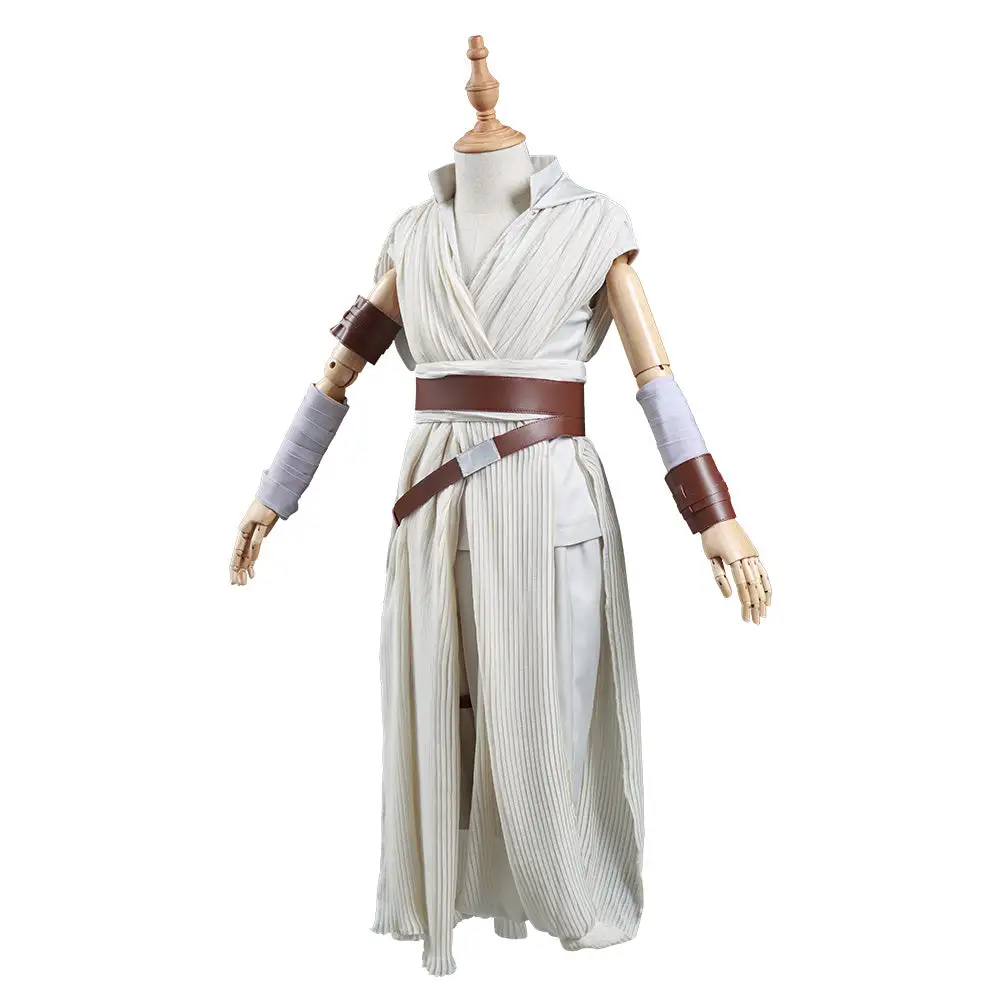 NewCosplay Kids Children Star Wars: The Rise Of Skywalker Rey Halloween Cosplay Costume 6 NewCosplay Kids Children Star Wars: The Rise Of Skywalker Rey Halloween Cosplay Costume - Image 4