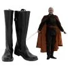 NewCosplay Star Wars Count Dooku Boots Halloween Costumes Accessory Cosplay Shoes 2 NewCosplay Star Wars Count Dooku Boots Halloween Costumes Accessory Cosplay Shoes -Costumes Cosplay Sales ec5858c3ce7d9a4b6cdec6b4e5675271
