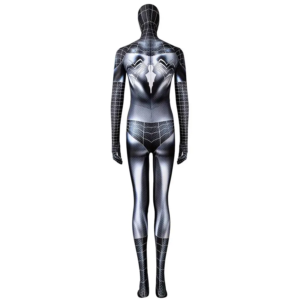 NewCosplay Spider Man Felicia Hardy Black Cat Women Jumpsuit Outfits Halloween Carnival Suit Cosplay Costume 5 NewCosplay Spider Man Felicia Hardy Black Cat Women Jumpsuit Outfits Halloween Carnival Suit Cosplay Costume - Image 3