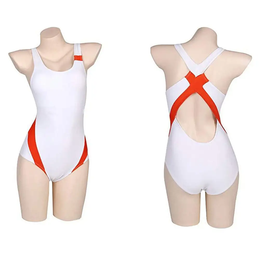 NewCosplay Zero Two 02 Swimwear Outfits Halloween Carnival Suit Cosplay Costume 4 NewCosplay Zero Two 02 Swimwear Outfits Halloween Carnival Suit Cosplay Costume - Image 2