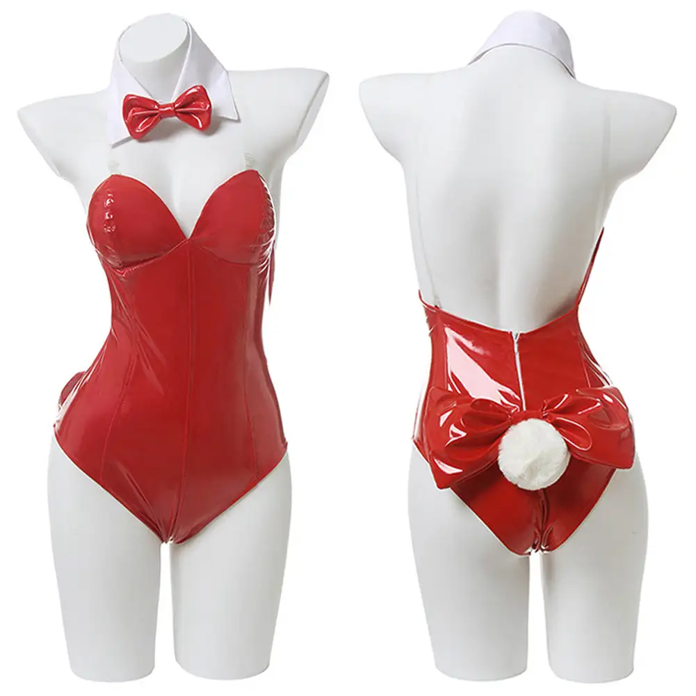 NewCosplay Anime Saenai Heroine No Sodatekata Eriri Spencer Sawamura Sexy Red Bunny Girl Costume Women Sexy Jumpsuit Cosplay Costume 10 NewCosplay Anime Saenai Heroine No Sodatekata Eriri Spencer Sawamura Sexy Red Bunny Girl Costume Women Sexy Jumpsuit Cosplay Costume - Image 8