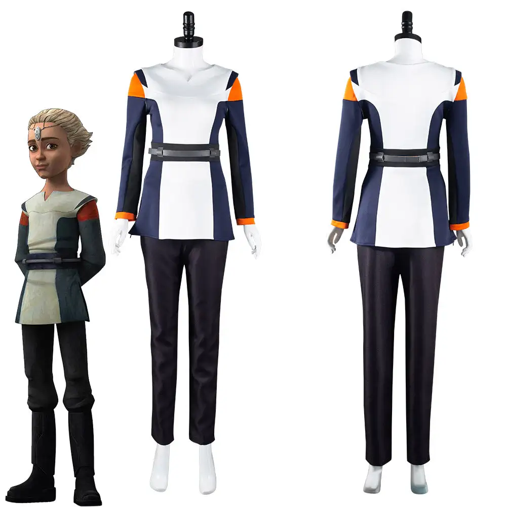NewCosplay Star Wars: The Bad Batch Omega Adult Halloween Carnival Suit Outfits Cosplay Costume 3 NewCosplay Star Wars: The Bad Batch Omega Adult Halloween Carnival Suit Outfits Cosplay Costume