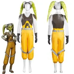 NewCosplay Star Wars Rebels Hera Syndulla Women Vest Pants Outfits Halloween Carnival Suit Cosplay Costume