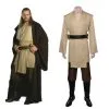 NewCosplay Star Wars Tales Of The Jedi Qui-Gon Jinn Cosplay Costume Outfits Halloween Carnival Suit -Costumes Cosplay Sales qui