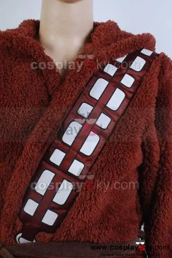 NewCosplay Star Wars Chewbacca Hooded Bath Robe Costume Bathrobe -Costumes Cosplay Sales star wars chewbacca hooded bath robe costume bathrobe 3