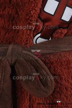 NewCosplay Star Wars Chewbacca Hooded Bath Robe Costume Bathrobe -Costumes Cosplay Sales star wars chewbacca hooded bath robe costume bathrobe 4