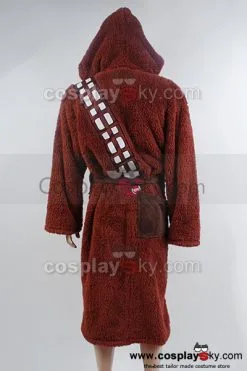 NewCosplay Star Wars Chewbacca Hooded Bath Robe Costume Bathrobe -Costumes Cosplay Sales star wars chewbacca hooded bath robe costume bathrobe 7