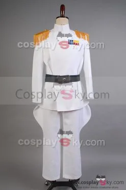 NewCosplay Star Wars Imperial Officer White Grand Admiral Uniform Cosplay Costume -Costumes Cosplay Sales star wars imperial officer white grand admiral uniform cosplay costume 1