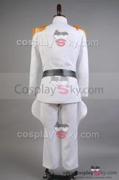 NewCosplay Star Wars Imperial Officer White Grand Admiral Uniform Cosplay Costume -Costumes Cosplay Sales star wars imperial officer white grand admiral uniform cosplay costume 4