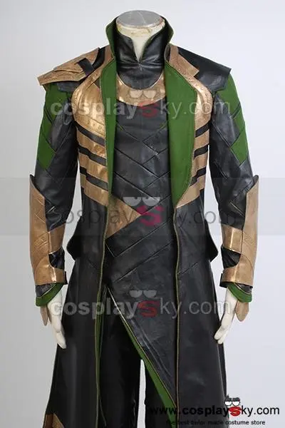 New Cosplaysky Thor The Dark World Loki Whole Set Cosplay Costume 7 New Cosplaysky Thor The Dark World Loki Whole Set Cosplay Costume - Image 5