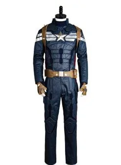 NewCosplay Captain America 2 The Winter Soldier Steve Rogers Uniform Outfit Cosplay Costume