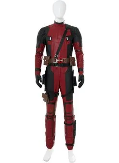 New Cosplaysky Deadpool 2 Deadpool Coat Pants Oufit Halloween Carnival Suit Cosplay Costume -Costumes Cosplay Sales xiao11007318