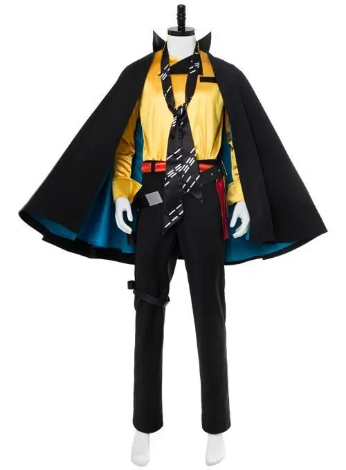 New Cosplaysky Solo: A Star Wars Story Lando Calrissian Outfit Cosplay Costume 4 New Cosplaysky Solo: A Star Wars Story Lando Calrissian Outfit Cosplay Costume - Image 2